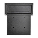 Black Through-The-Door Safe Locking Drop Box - Super Arbor