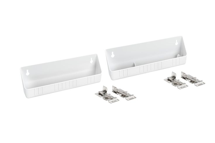 Rev-A-Shelf 14-in W x 3-in H 1-Tier Door/Wall Mount Plastic Tip-out Tray