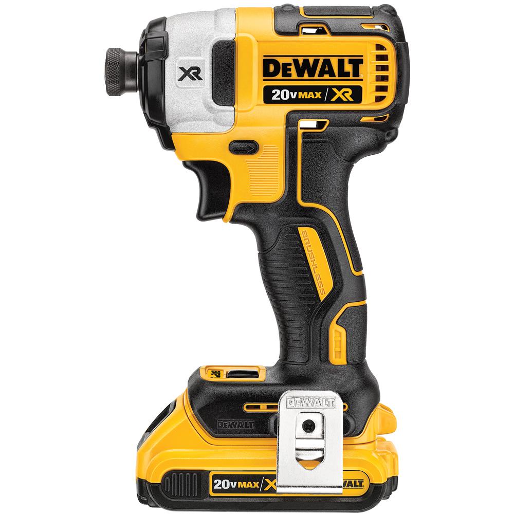20-Volt MAX XR Cordless Brushless Hammer Drill/Impact Combo Kit (2-Tool) with (1) Battery 2Ah and (1) Battery 4Ah - Super Arbor