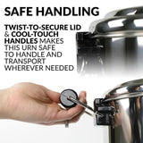 45-Cup Stainless Steel Quick Brewing Coffee Urn