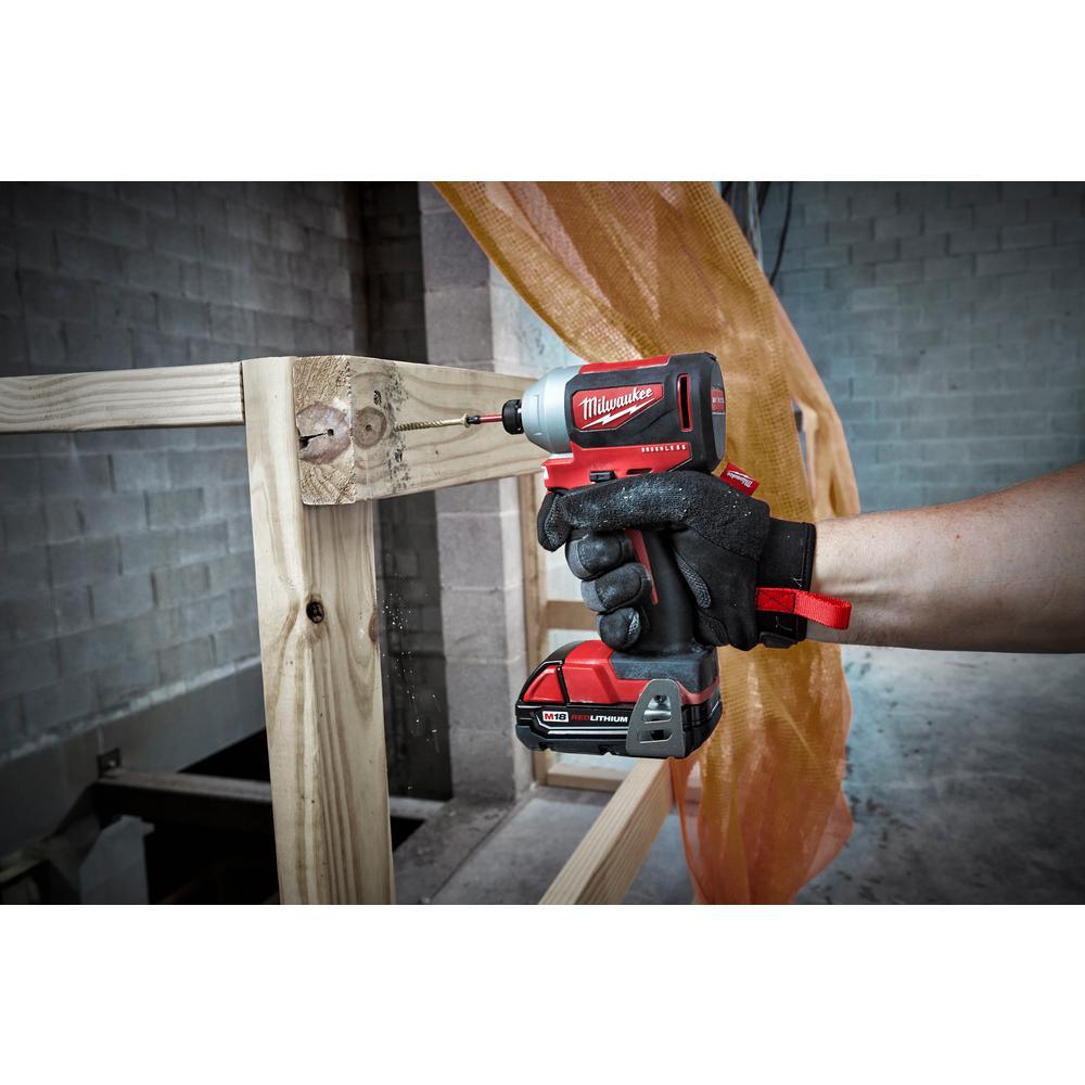 M18 18-Volt Lithium-Ion Brushless Cordless Hammer Drill/Impact/7-1/4 in. Circular Saw Combo Kit (3-Tool) w/ 4-Batteries - Super Arbor