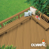 Olympic Maximum 5 gal. Cedar Solid Color Exterior Stain and Sealant in One - Super Arbor