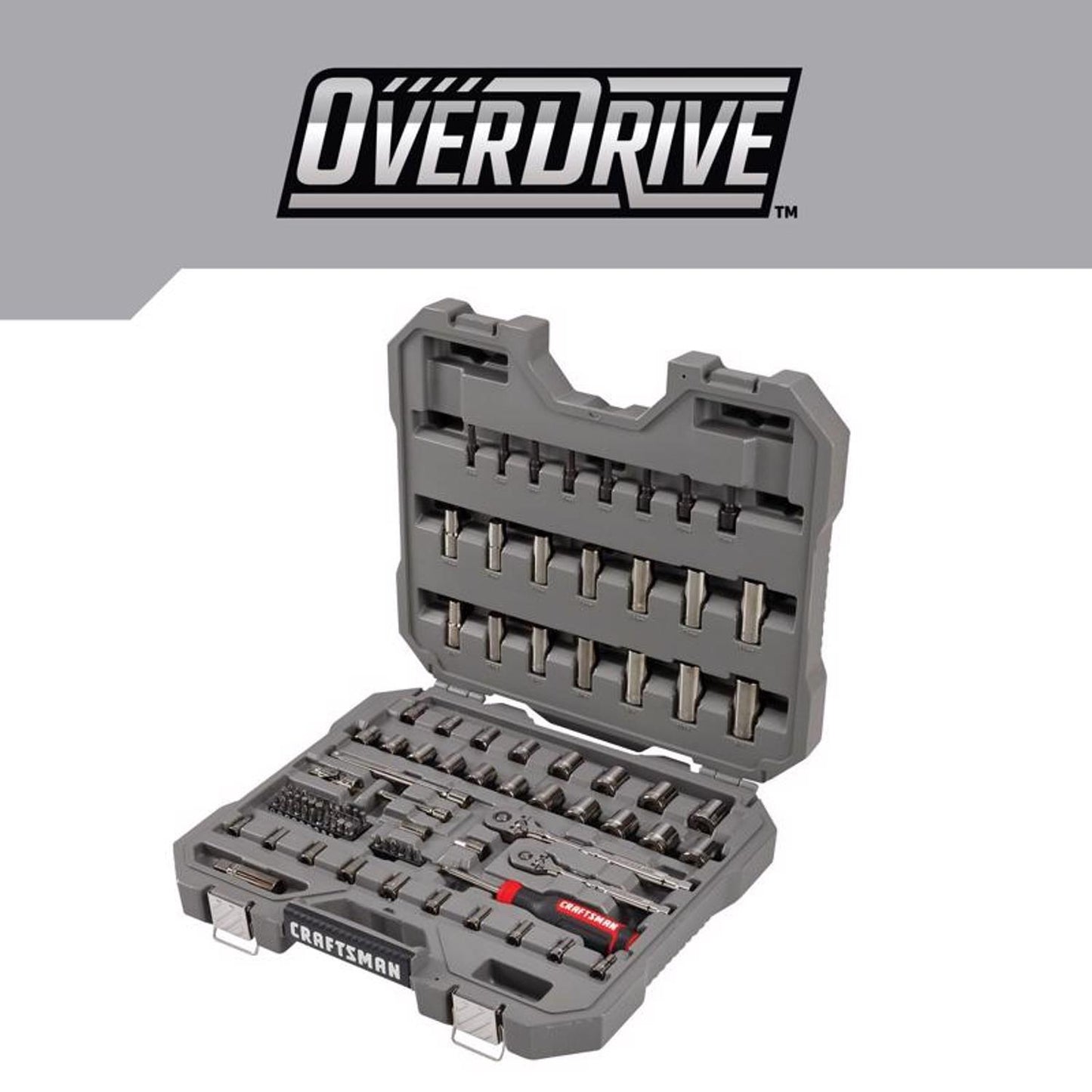 Craftsman OVERDRIVE 99 pc Metric/SAE Mechanic's Tool Set