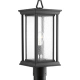 Endicott Collection 1-Light Outdoor Black Post Lamp