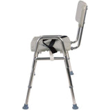 Heavy-Duty Sliding Transfer Bench with Cut-Out Seat - Super Arbor