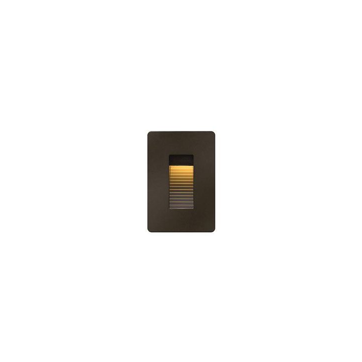 120-Volt 4-Watt Vertical Bronze LED Luna Step Light