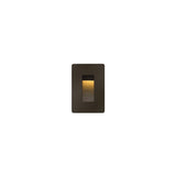 120-Volt 4-Watt Vertical Bronze LED Luna Step Light