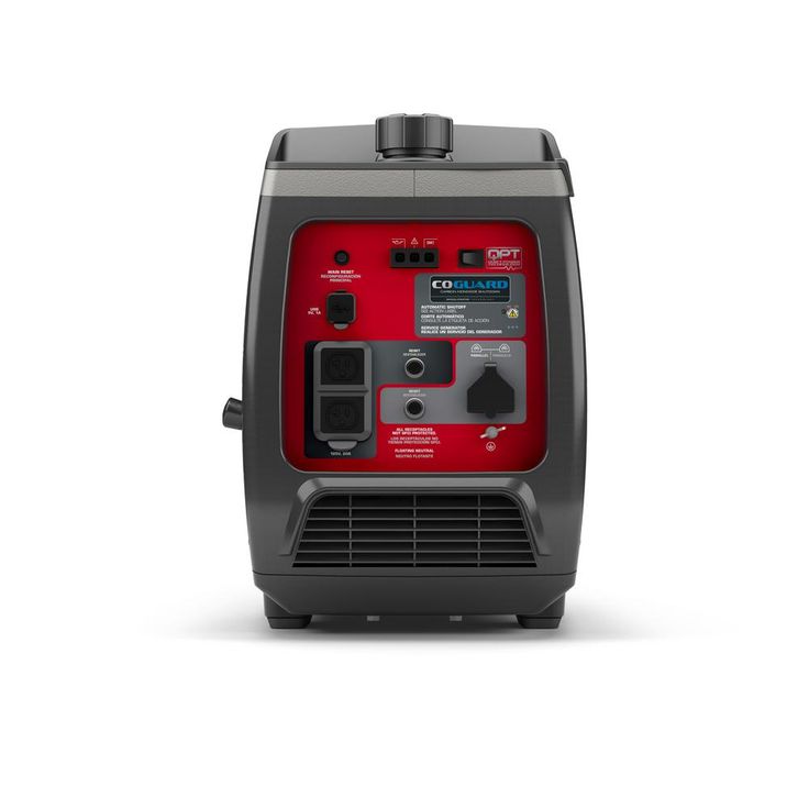 Briggs & Stratton PowerSmart Series 2400-Watt Recoil Start Gasoline Powered Portable Inverter Generator with OHV Engine featuring CO Guard