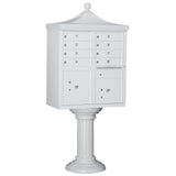 Regency Decorative 12-Compartment Post-Mount Cluster Box Unit - Super Arbor