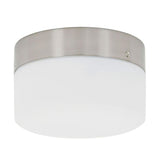 Lucci Airfusion Climate Charcoal Glass Ceiling Fan Light Kit