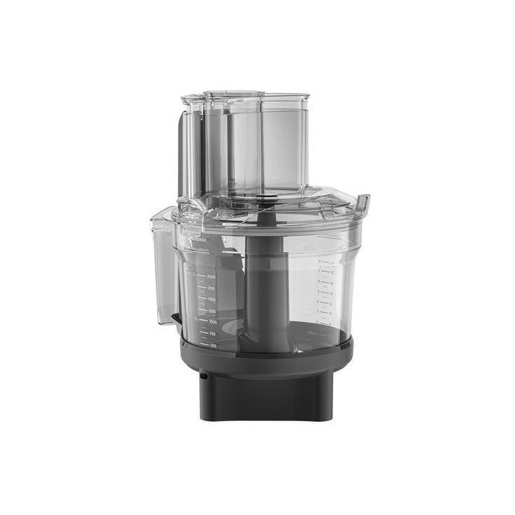 Ascent 12 Cup Clear/Black Food Processor Attachment