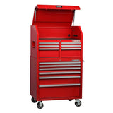 36 in. W 6-Drawer, Deep Tool Chest in Gloss Red