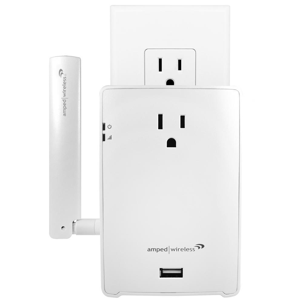 High Power Plug-In AC1200 Wi-Fi Range Extender - Super Arbor