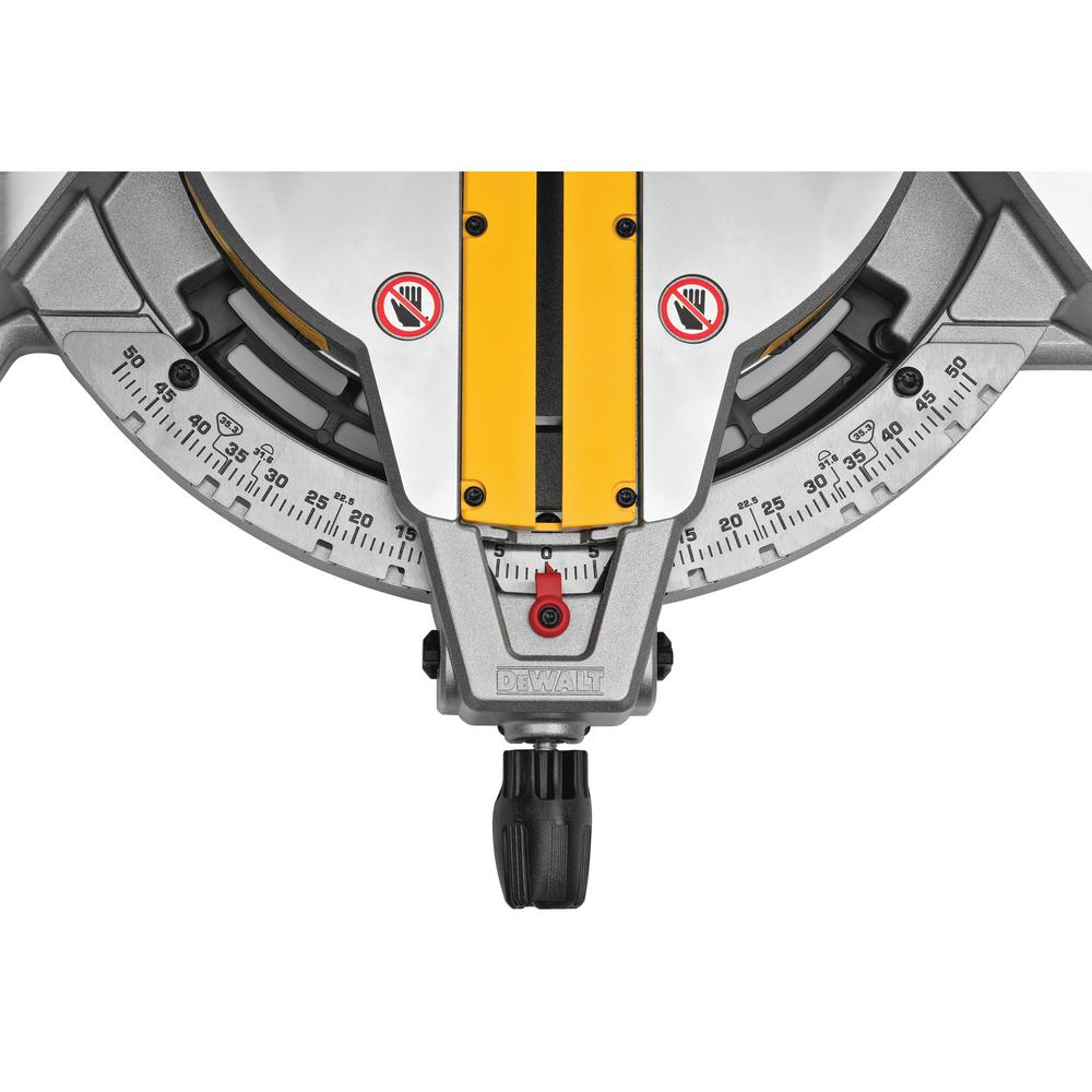 15 Amp Corded 12 in. Compound Single Bevel Miter Saw - Super Arbor