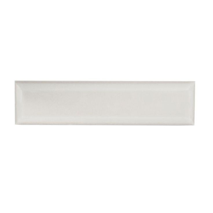 Jeffrey Court Weather Grey 3 in. x 6 in. Glossy Beveled Ceramic Wall Tile (11 sq. ft. / case)