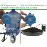Viagrow 1.4 lbs. Premium Soilless Coconut Coir Brick Grow Media (12-Pack)