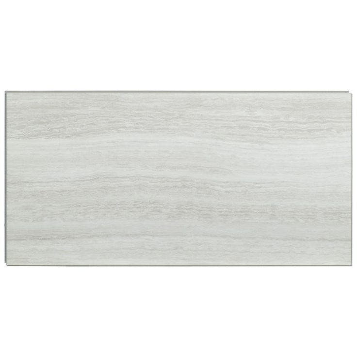 MSI White Ocean 12 in. x 24 in. Rigid Core Luxury Vinyl Tile Flooring (19.37 sq. ft. / case)