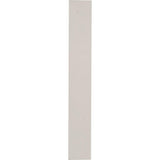 15 in. x 15 in. Rectangular Primed Polyurethane Paintable Gable Louver Vent - Super Arbor