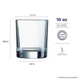 Islande 10 oz. OTR Glass Set