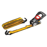 16 ft. x 1-1/4 in. Heavy-Duty Ratcheting 1000 lbs. Tie-Down Straps (4-Piece) - Super Arbor
