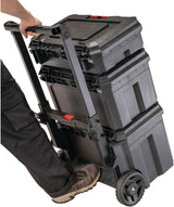CRAFTSMAN TRADESTACK System 22.5-in Black Structural Foam Lockable Tool Box