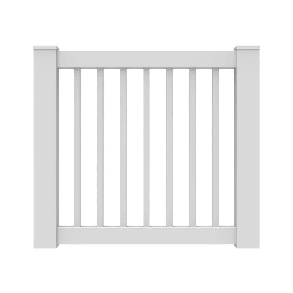 Bella Premier/Select 42 in. Vinyl Railing Gate Kit White