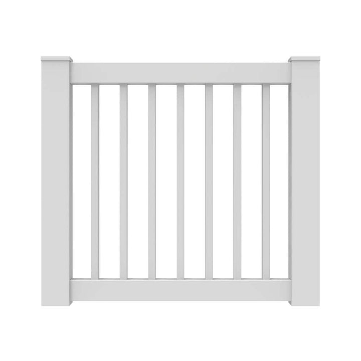 Bella Premier/Select 42 in. Vinyl Railing Gate Kit White