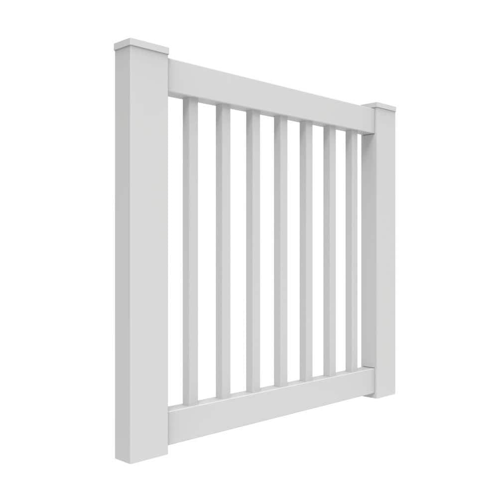 Bella Premier/Select 42 in. Vinyl Railing Gate Kit White