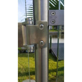 CVGR 36 in. x 39 in. Hercules Glass Complete Gate Kit