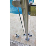 CVGR 36 in. x 39 in. Hercules Glass Complete Gate Kit