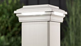 Trex 4-in x 4-in Deck Lighting Vintage Lantern Wired LED Composite Deck Post Cap