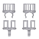 White Plastic Deck Rail 5 Piece Pack