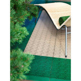 XL All Weather 0.39 in. x 2.5 in. x 0.20 ft. PVC Deck Tile Spring Grass Corner Trim Set (4-Piece)