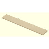 XL All Weather 0.39 in. x 2.5 in. x 1.24 ft. PVC Cedar Wood Edge Trim Kit Set (10-Piece)