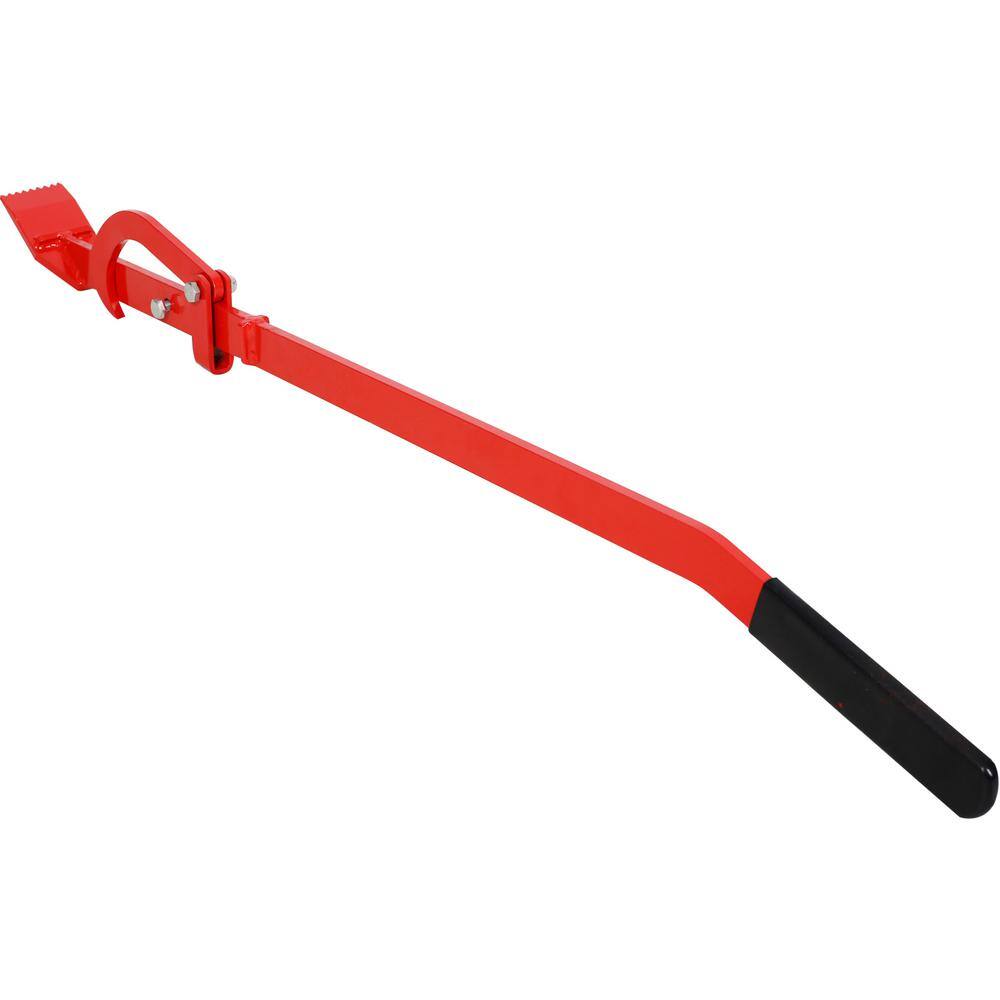 51 in. Red Steel Heavy-Duty Tree Felling Lever
