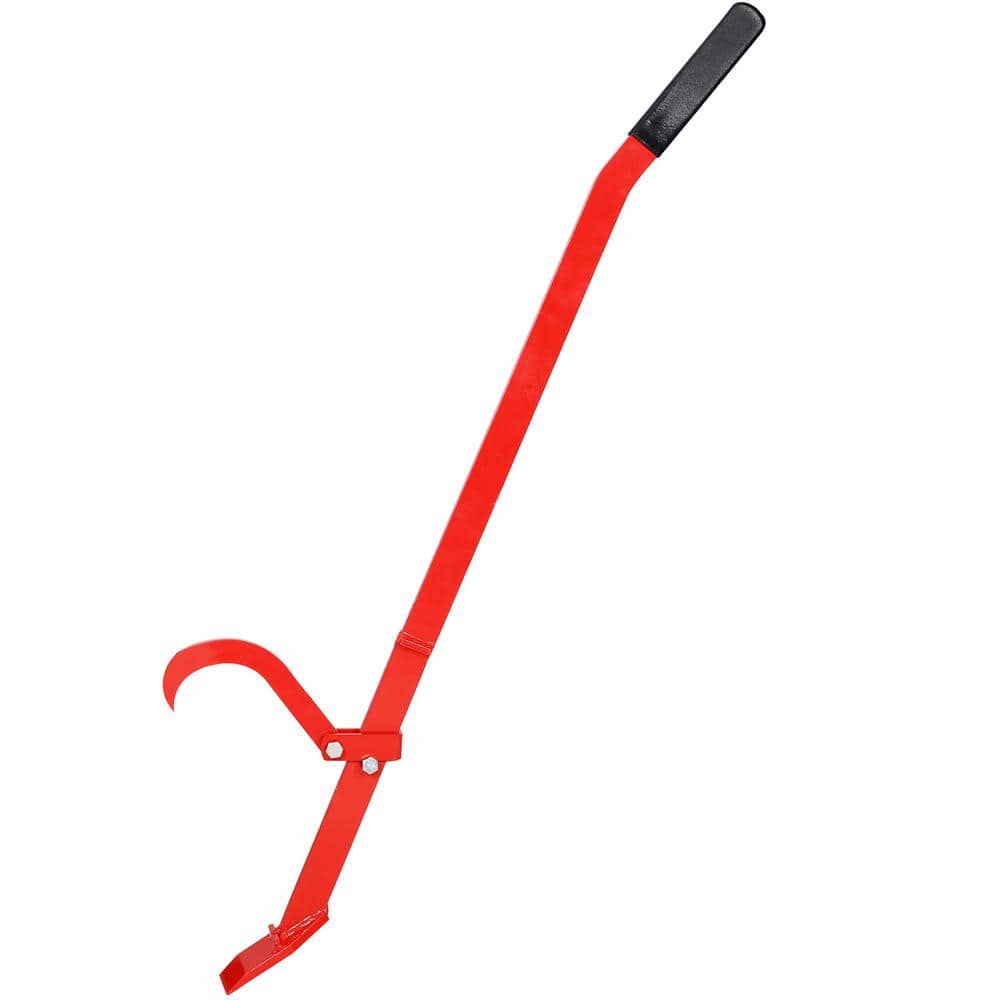 51 in. Red Steel Heavy-Duty Tree Felling Lever