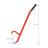 51 in. Red Steel Heavy-Duty Tree Felling Lever