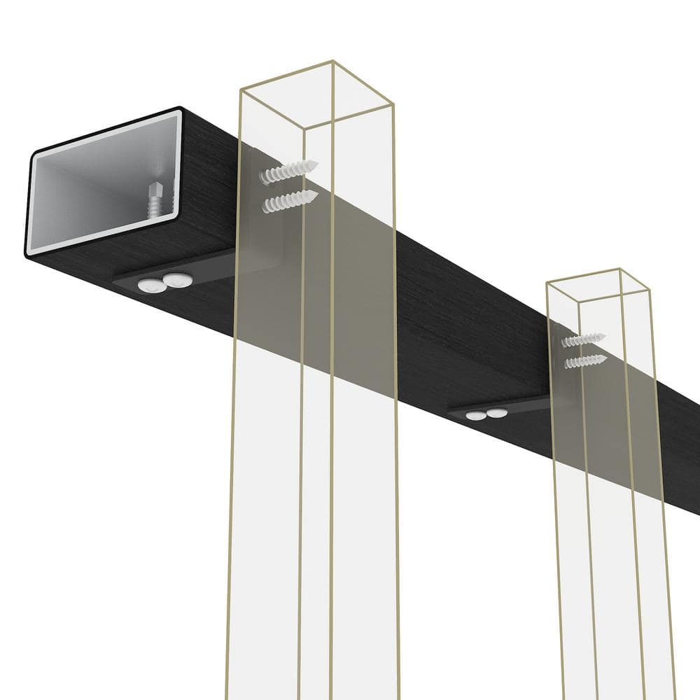 Angle Bracket for Alusions Decorative Profile Ebony