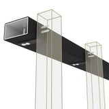 Angle Bracket for Alusions Decorative Profile Ebony