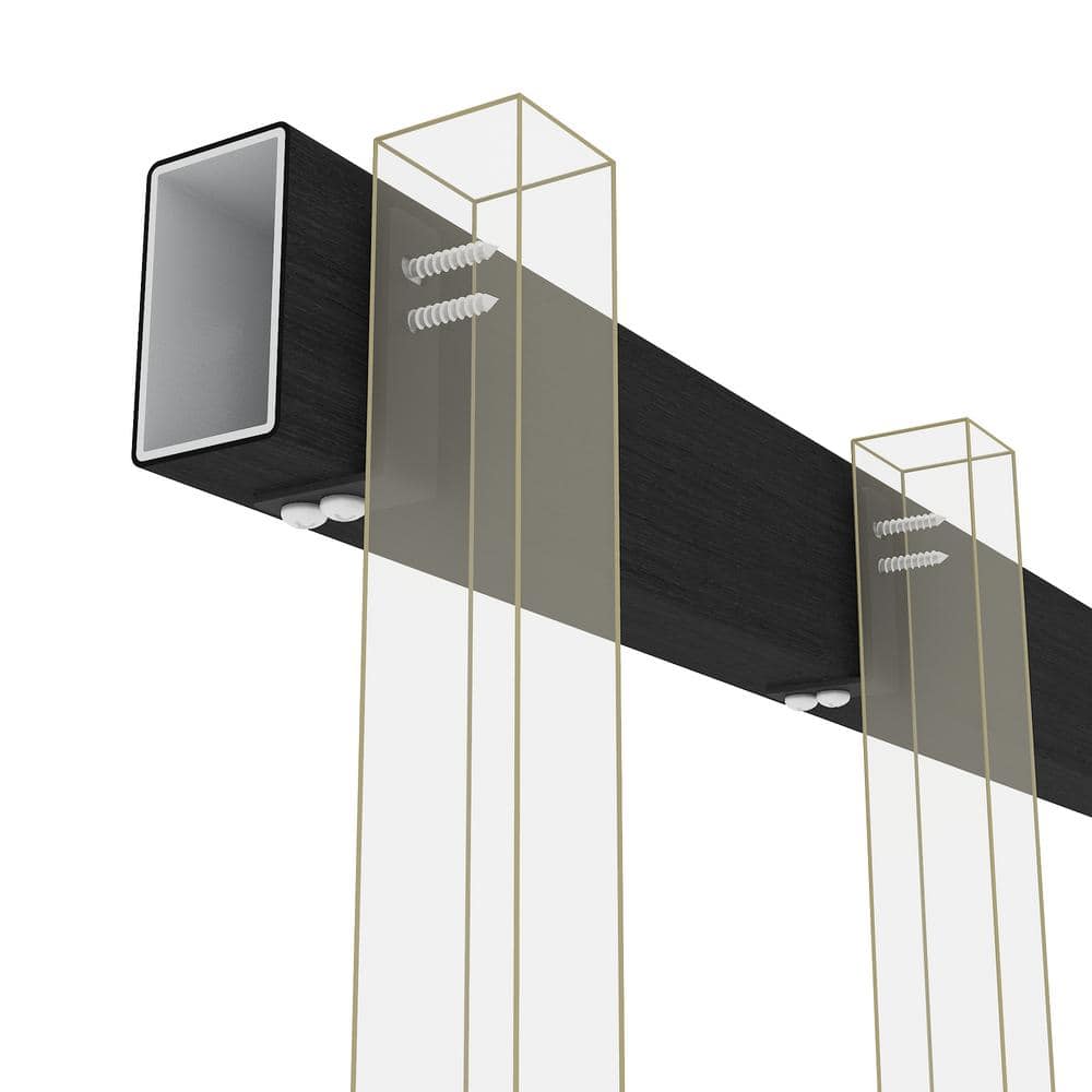 Angle Bracket for Alusions Decorative Profile Ebony