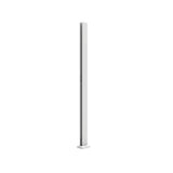 72 in. White Line Surface Mount Post