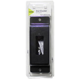 Vista 6 in. H x 2.5 in. W Black Aluminum Stair Bracket for Stair Railing Kit