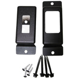 Vista 6 in. H x 2.5 in. W Black Aluminum Stair Bracket for Stair Railing Kit