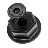 Outdoor Accents 0.250 in. x 2 in. T40 6-Lobe, Low Profile Head, Black Structural Wood Screw (50-Pack)
