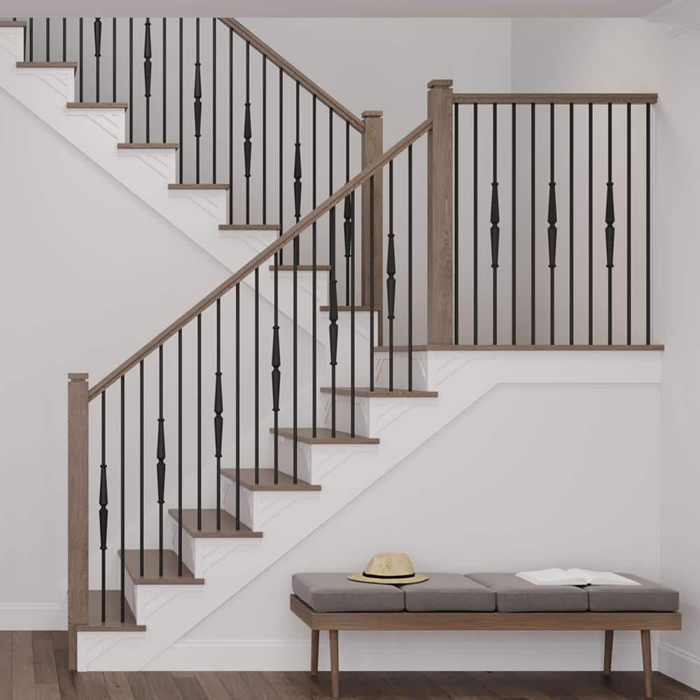 #53 8.125 in. x 11.50 in. x 0.25 in. Birch Stair Bracket Left