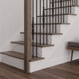 #53 8.125 in. x 11.50 in. x 0.25 in. Birch Stair Bracket Right