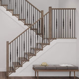 #53 8.125 in. x 11.50 in. x 0.25 in. Oak Stair Bracket Right