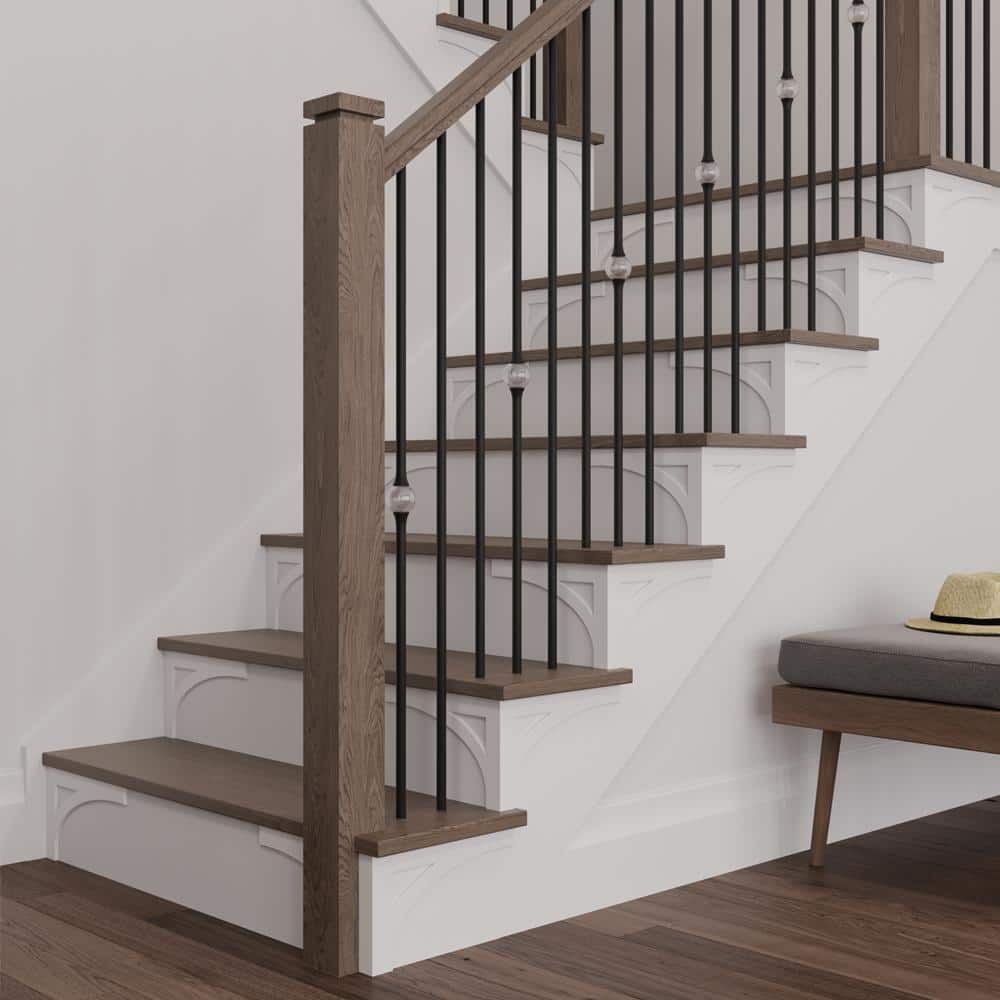 #54 8.125 in. x 11.50 in. x 0.25 in. Birch Stair Bracket Right
