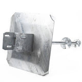 4 in. x 4 in. to 36 in. Steel Deck Foot Anchor