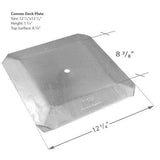 12 in. x 12 in. Steel Deck Plate